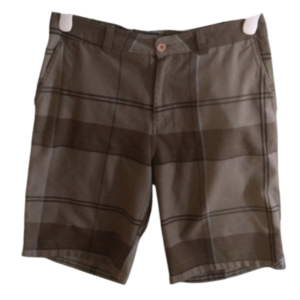 Size 34 mens O'Neill Bermuda plaid shorts